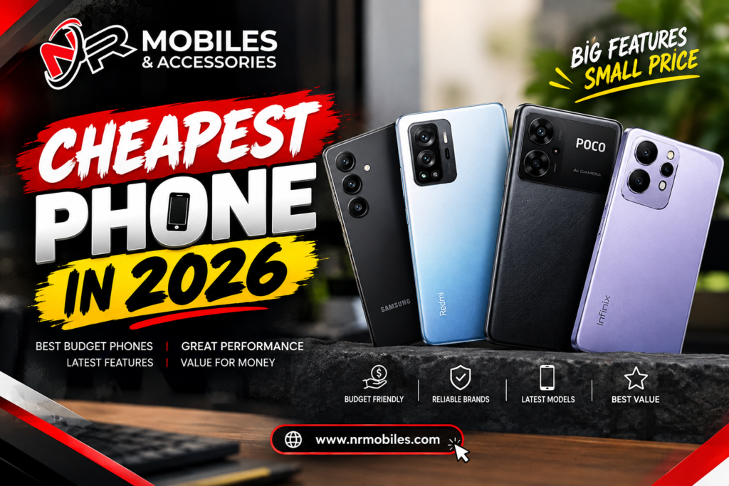 Best budget smartphones of 2026 price list in Pakistan - NR Mobiles